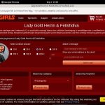 Accounts Free Lady Gold Fetishdiva Accounts Free Lady Gold Fetishdiva
