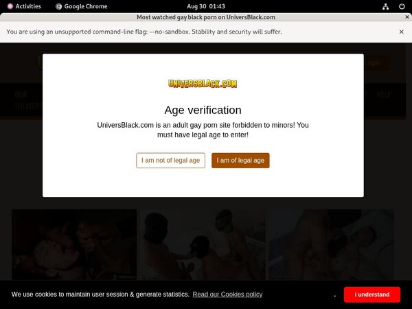 Accounts Of Universblack.com Accounts Of Universblack.com