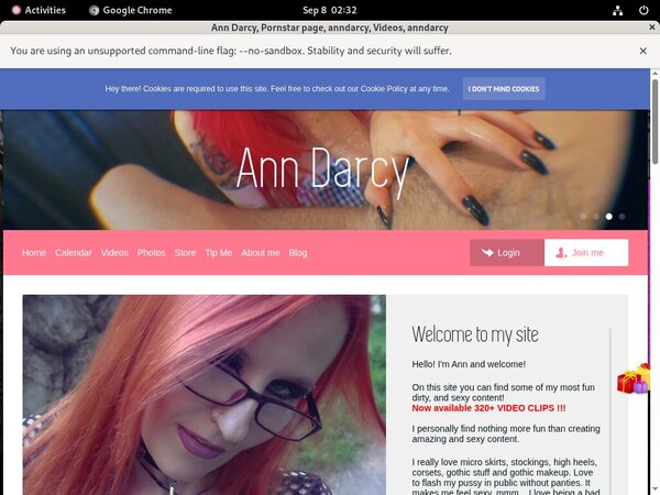 Ann Darcy By SMS