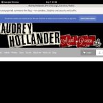 Audrey Hollander Membership Free