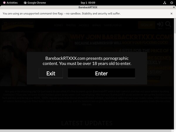 Barebackrtxxx.com Order Form
