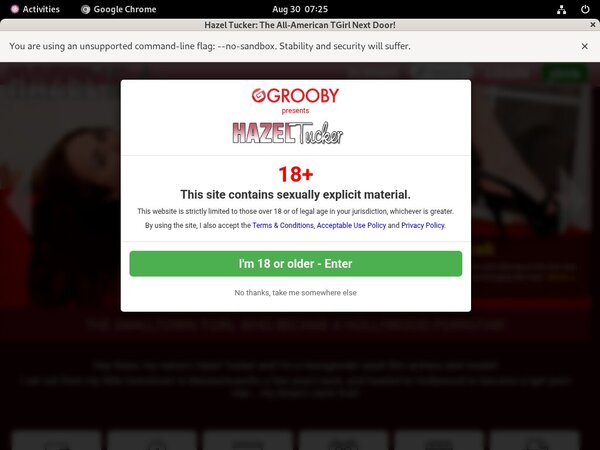 Become Hazel Tucker Member