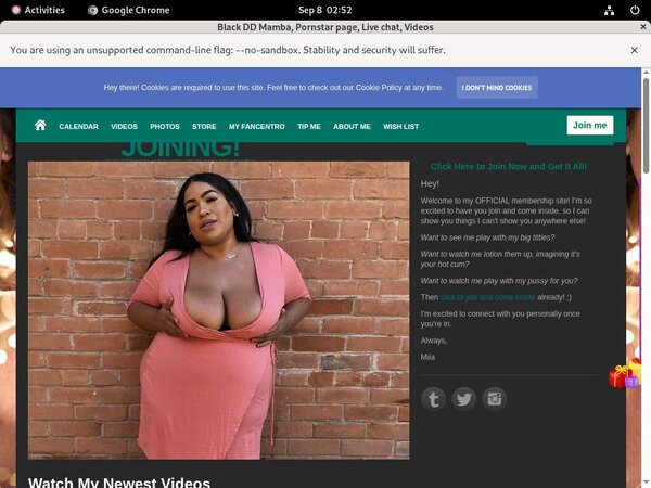 BlackDDMamba Sex.com