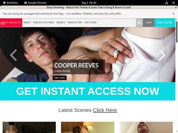 Boys-smoking.com With Paypal