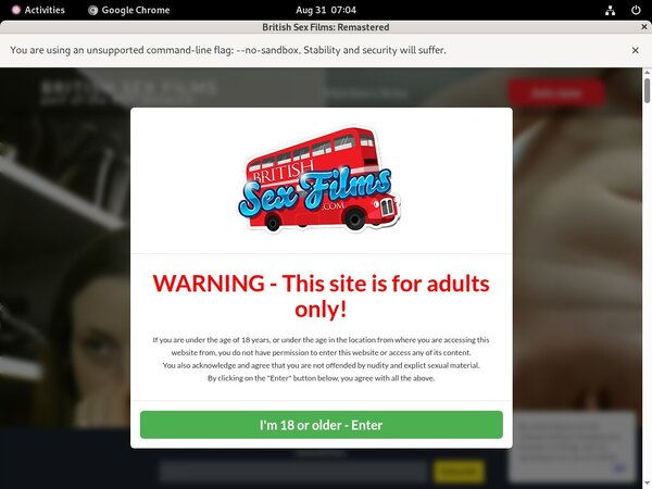 British Sex Films Receive Discount