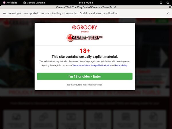 Canada TGirl Login Pass