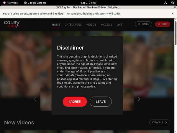 Colby Knox Com Discount Trial