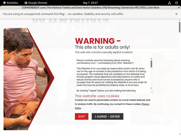 Cum Here Boy Trial Membership Deal