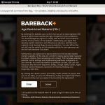 Discount Bareback Plus Trial Offer