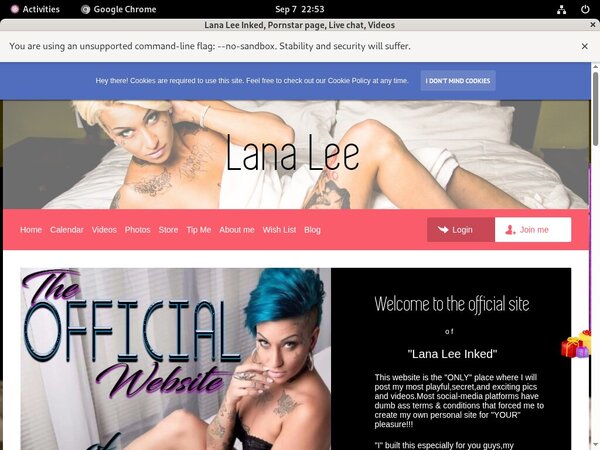Discount Lana Lee Inked Trial Membership