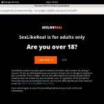 Discount Sexlikereal.com 70% OFF Discount Sexlikereal.com 70% OFF