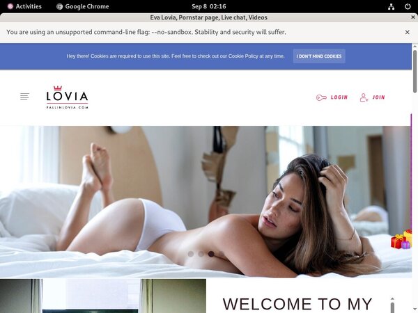 Eva Lovia Network Password