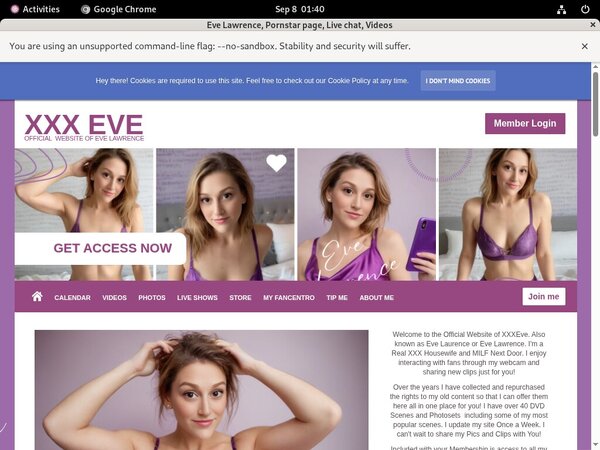 Eve Lawrence 2018