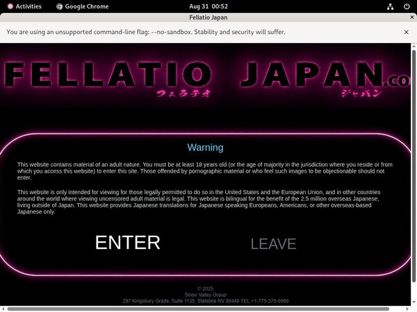 Fellatio Japan Login Pass