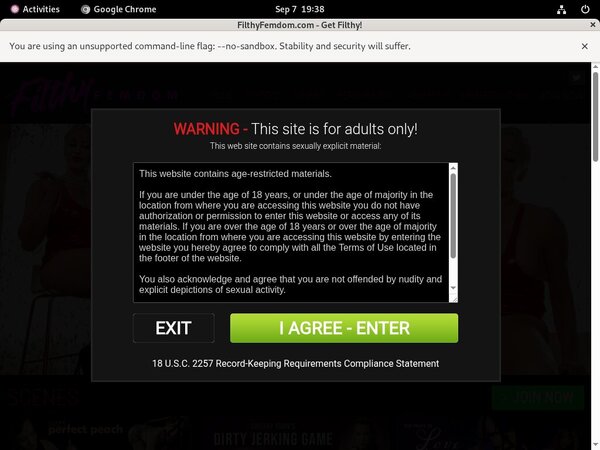 Filthy Femdom Discount Membership