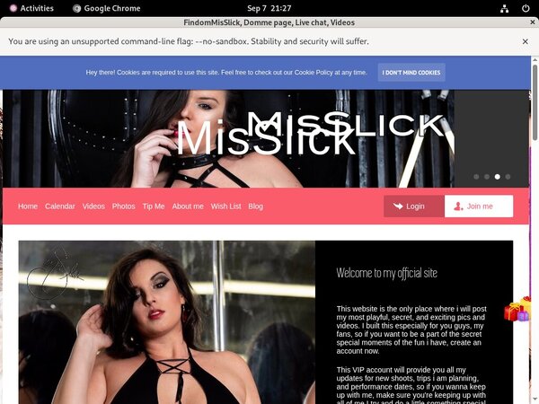 FindomMisSlick Paysites Reviews