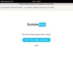 Footsiebay.com Limited Promotion