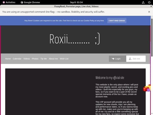 FoxxyRoxii Discount Username FoxxyRoxii Discount Username