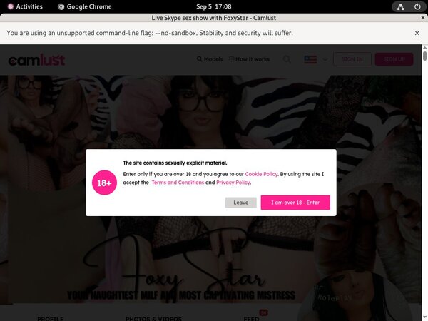 Foxy Star Paypal Sign Up