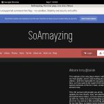 Free Account To SoAmayzing