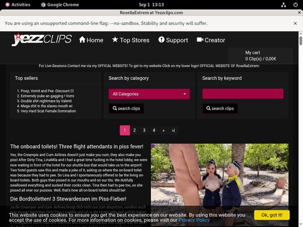 Free Accounts In Yezzclips.com