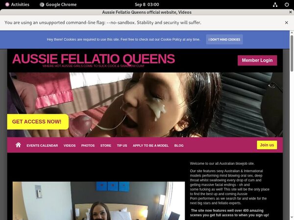 Free Aussiefellatioqueens.com Passwords 2018