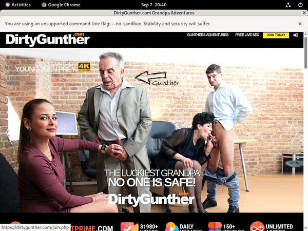 Free Dirty Gunther Password
