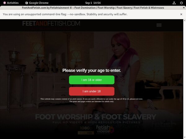 Free Feetandfetish.com Login Account