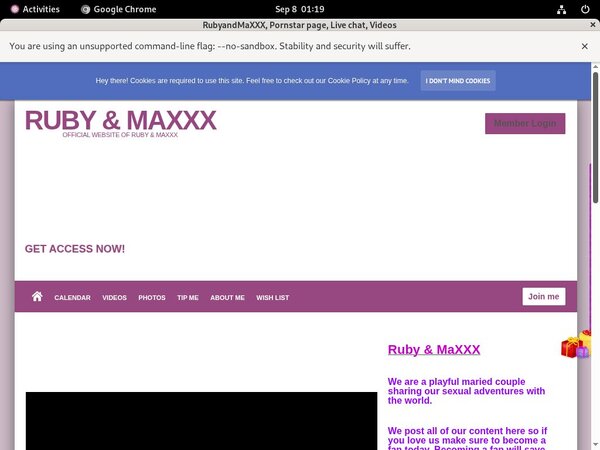 Free RubyandMaXXX Id