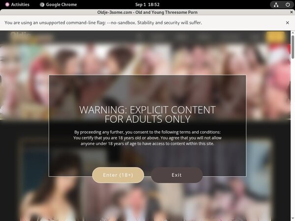 Free Users For Oldje 3Some