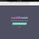 Free Working Cuckoldwish.com Logins