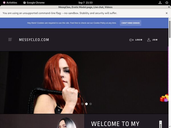 Get A Free MessyCleo Account