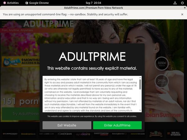 Get Adultprime Free Logins