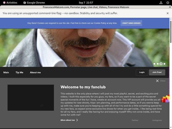 Get FrancescoMalcom.com For Free