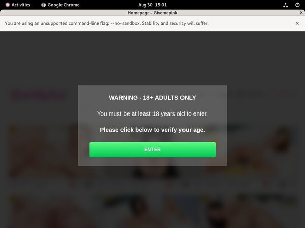 Givemepink.com Account 2016