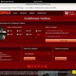 Goddesses Footboy Register Form