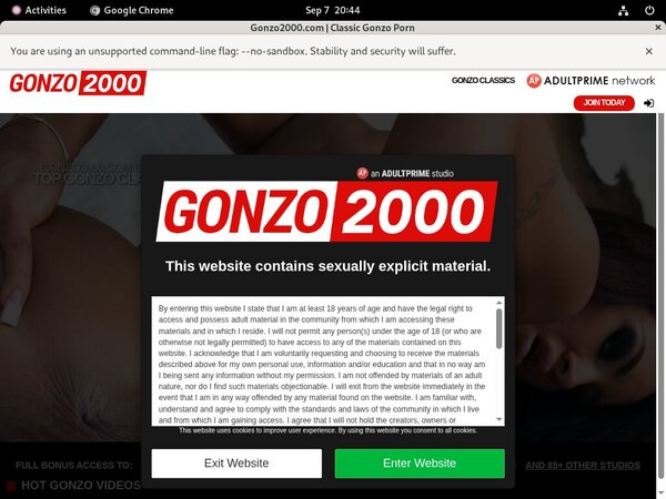 Gonzo2000 Trial Pass