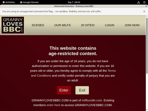 Granny Loves BBC With Free Trial