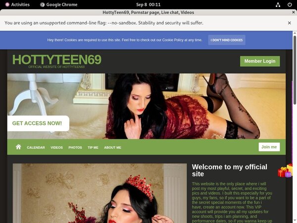 HottyTeen69 Passworter