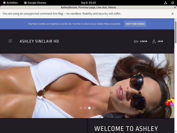 How To Get On AshleySinclair For Free