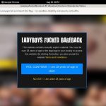 How To Join Bareback Fucked Ladyboys For Free