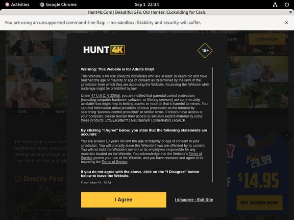 Hunt 4k With Direct Debit