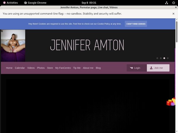 Jennifer Amton Paysite Passwords