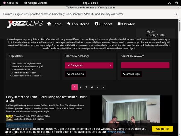 Join Yezzclips.com With Paypal