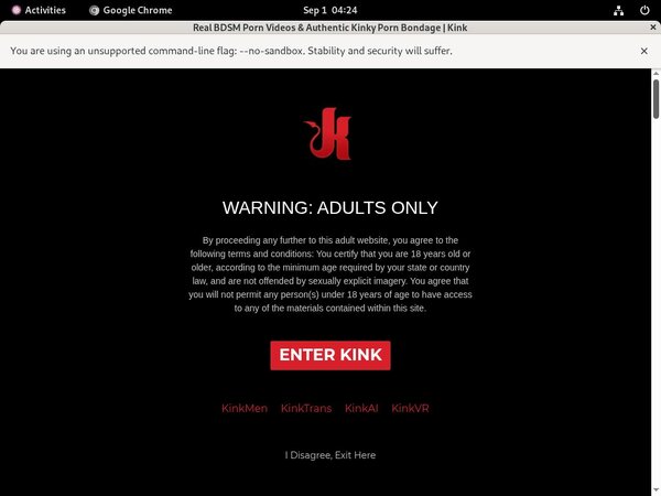 Kink Unlimited Password Login