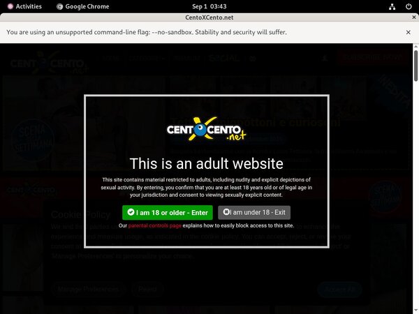 Limited Cento X Cento Deal