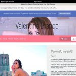 Limited Valentinabiancox Promo