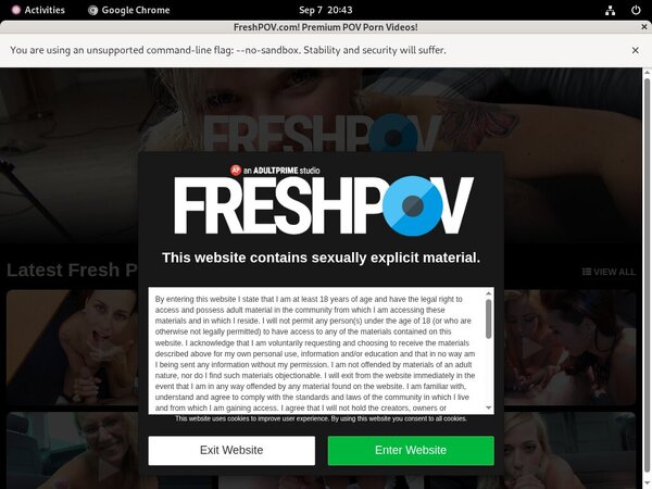 Login Fresh POV For Free