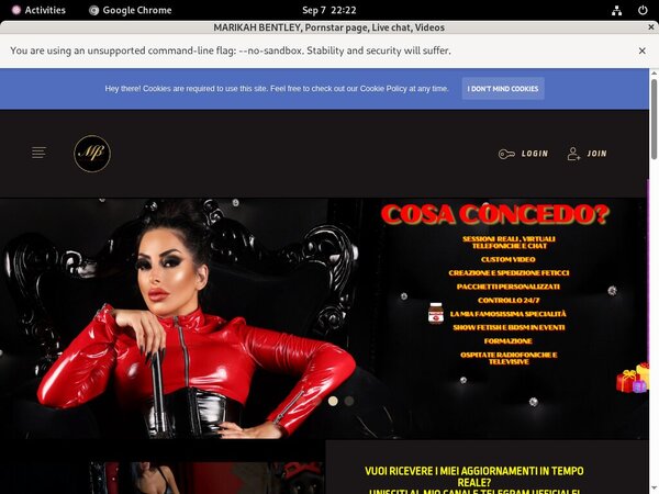 MARIKAH BENTLEY Free Trial Acc