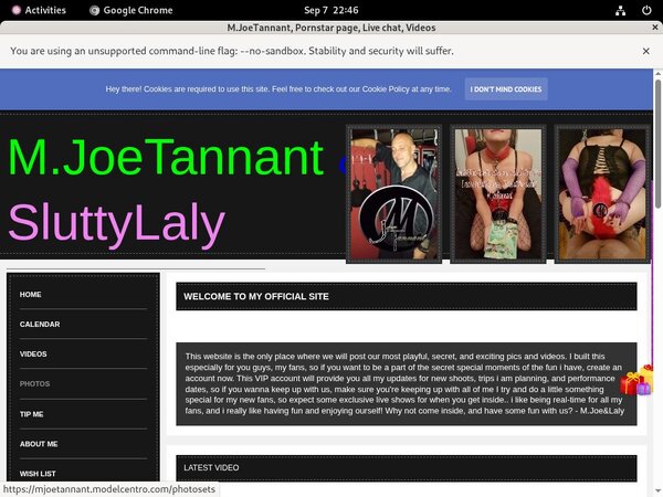 M.JoeTannant Payporn Sites